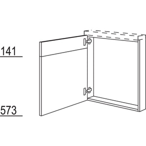 Nobilia Rahmenteil URT40 133