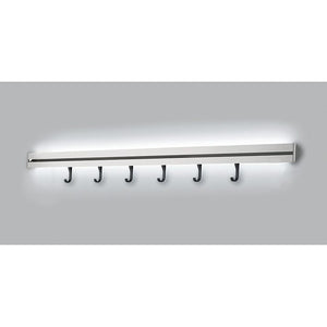 Nobilia Relingstange mit Haken und LED-Beleuchtung RSLED60-E 45820