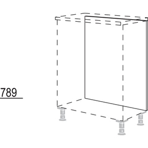 Nobilia Rückwandverkleidung für Sideboardplanungen RFW35-79 42735