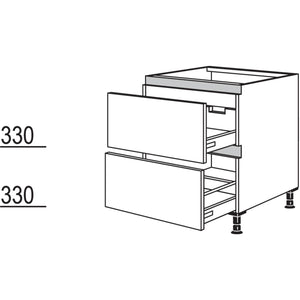 Nobilia Spülen-Auszugschrank NSPUASA100 51230