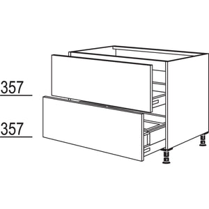 Nobilia Spülen-Auszugschrank Separato SPUD2AK-AS120 24236