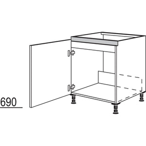 Nobilia Spülenschrank NSPU50 51200