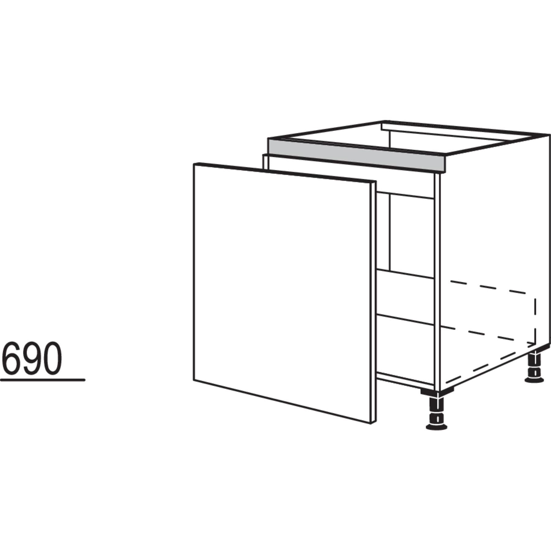 Nobilia Spuelenschrank NSPUAL50 51198