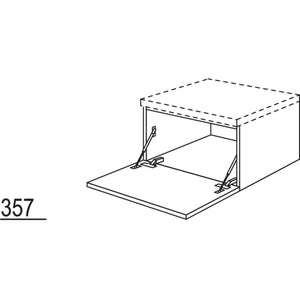 Nobilia Unterschrank mit Barklappe UKB90-36 30509