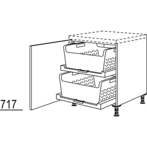 Nobilia Unterschrank UDI60 20034