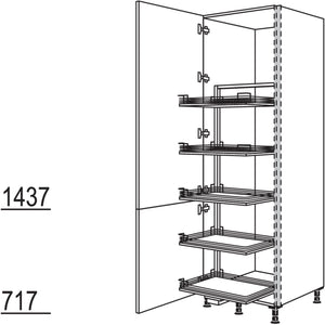 Nobilia Vorratsschrank Cargo NHSC50-3 53181