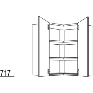 Nobilia Wand-Eckschrank NWE65-1 62165