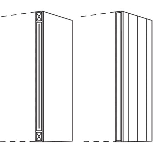 Nobilia Wandschrank-Pilaster für Wandschränke- Höhe 3 WPI-3 44753