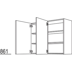 Nobilia Wandschrank W2TP80-3 50048