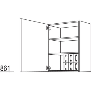 Nobilia Wandschrank WS40-3 50014