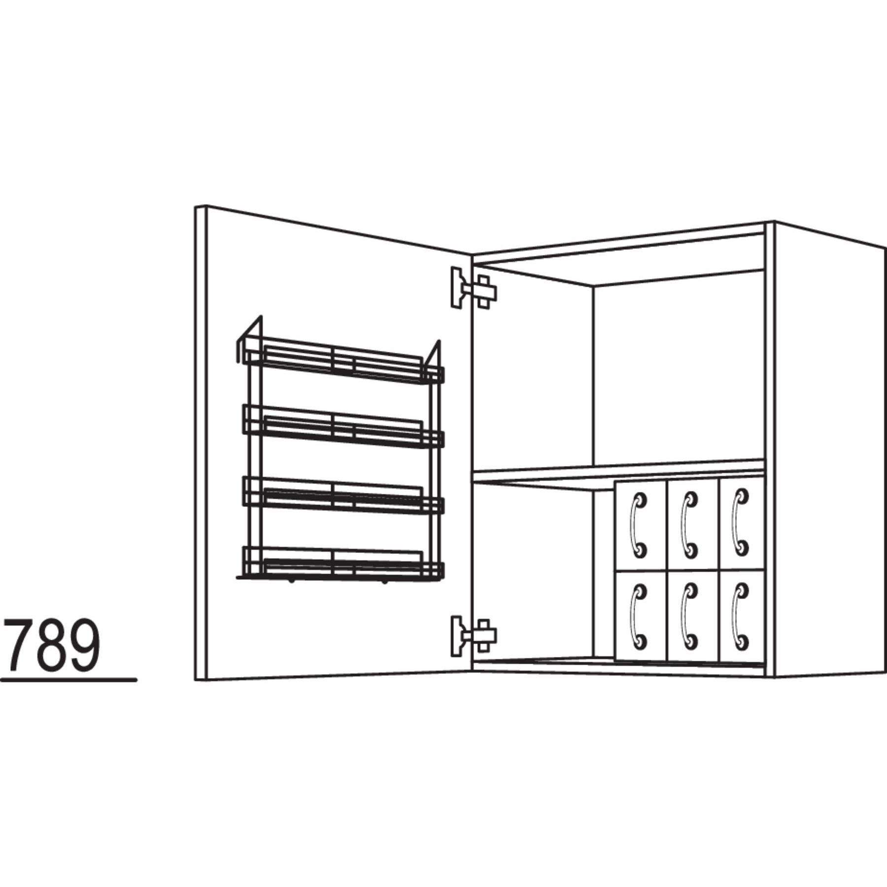 Nobilia Wandschrank WSG40-2 42024