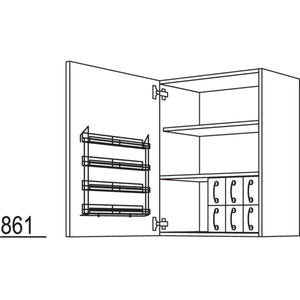 Nobilia Wandschrank WSG30-3 52023