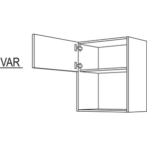 Nobilia Wandschrank fuer Mikrowellengeraet NWM60-2 66568