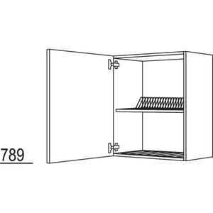 Nobilia Wandschrank mit Abtropfgitter WAG60-2 42036