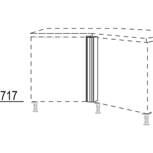 Nobilia Winkelpassstück- 135-- variabel UPE135-V 331