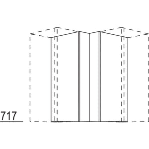 Nobilia Winkelpassstück WPE45-1 31477