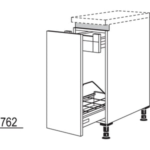 Nobilia XL-Auszugschrank NUIAF30-X 57023