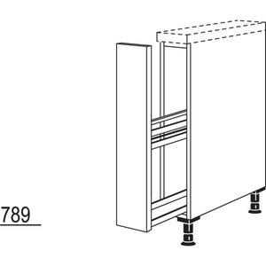 Nobilia XL-Auszugschrank UABH20-X 37125