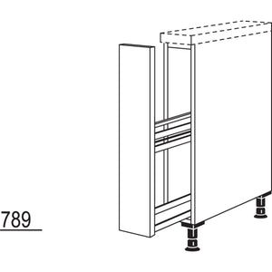 Nobilia XL-Auszugschrank UABH15-X 37111