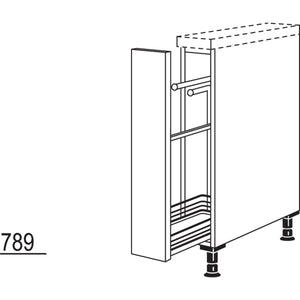 Nobilia XL-Auszugschrank UAHT20-X 37123