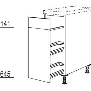 Nobilia XL-Auszugschrank UAM20-X 33020