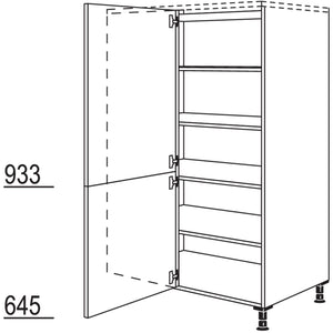 Nobilia XL-Eck-Highboard HE100-60-X 31507