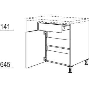 Nobilia XL-Eckschrank UE100-50-X 37089