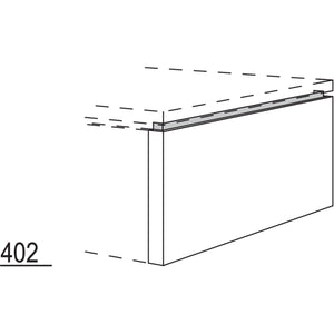 Nobilia XL-Frontwange für Raumplanungen NUWFR4350-95 55946