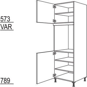 Nobilia XL-Geräte-Umbau Backofen GDAO76-2X 41806