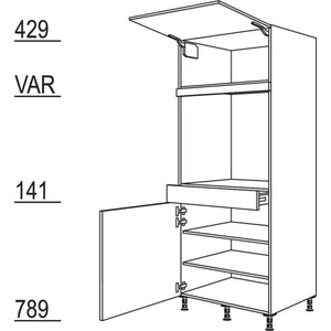 Nobilia XL-Geraete-Umbau Backofen GDAOS76-2X 41808