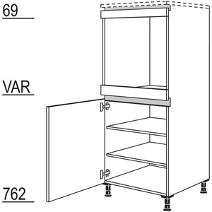 Nobilia XL-Geräte-Umbau Backofen NGO-X 53401