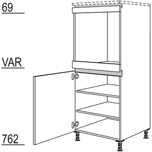 Nobilia XL-Geraete-Umbau Backofen NGO-X 53401