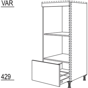 Nobilia XL-Geräte-Umbau Backofen NGSMOA-X 63520