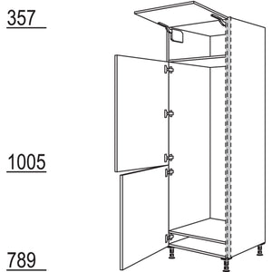 Nobilia XL-Geraete-Umbau Kuehl-Gefrierautomat NGS158-2X 45992