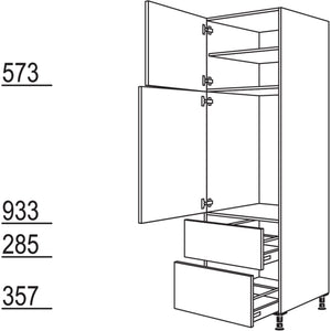 Nobilia XL-Geraete-Umbau Kuehlautomat G88A-2X 40824