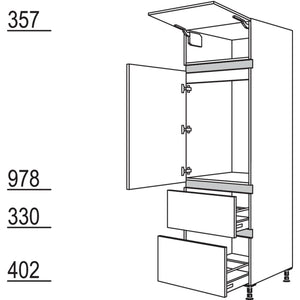 Nobilia XL-Geräte-Umbau Kühlautomat NG882A-2X 42332