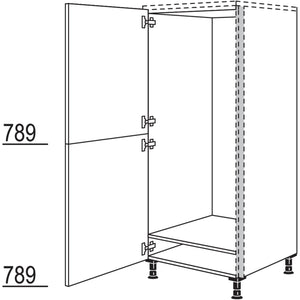 Nobilia XL-Geräte-Umbau Kühlautomat NGDS140-X 57466