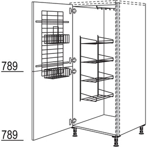 Nobilia XL-Highboard NHSB50-X 68516