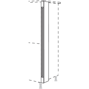 Nobilia XL-Highboard-Pilaster als Zwischenloesung HPIZ-X 4508