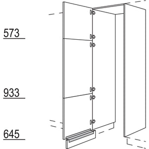 Nobilia XL-Hochschrank-Durchgangstür HWDT60-2X 56651