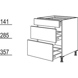 Nobilia XL-Kochstellenschrank KS2A100-X 31393