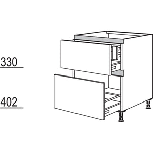 Nobilia XL-Kochstellenschrank NKI2A90-X 56364