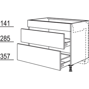 Nobilia XL-Kochstellenschrank fuer Kochfeldabzug KMSAA60-X 33376