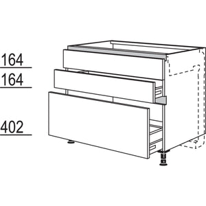 Nobilia XL-Kochstellenschrank für Muldenlüfter NKMSA60-X 57308