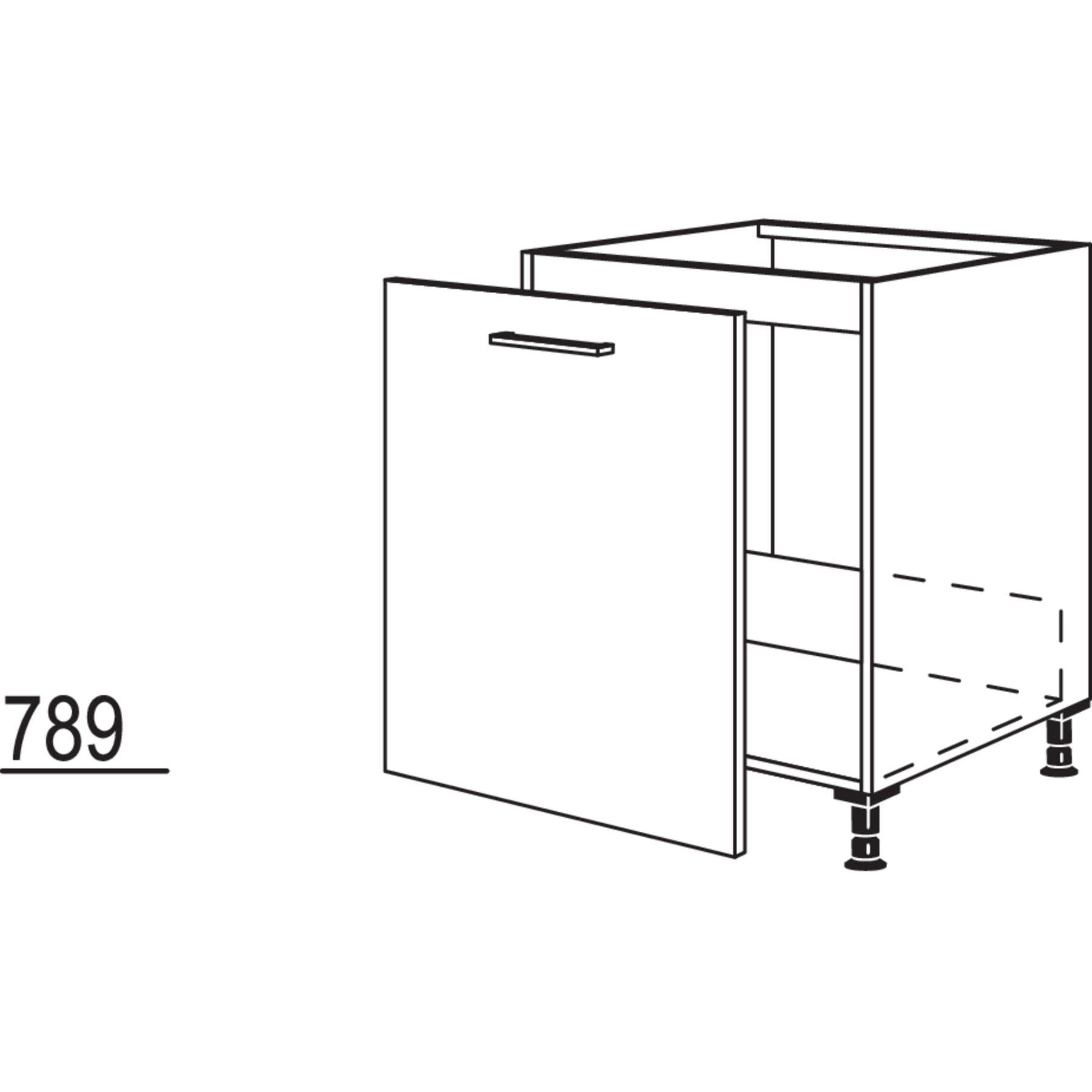 Nobilia XL-Spuelenschrank SPUAD50-X 37198