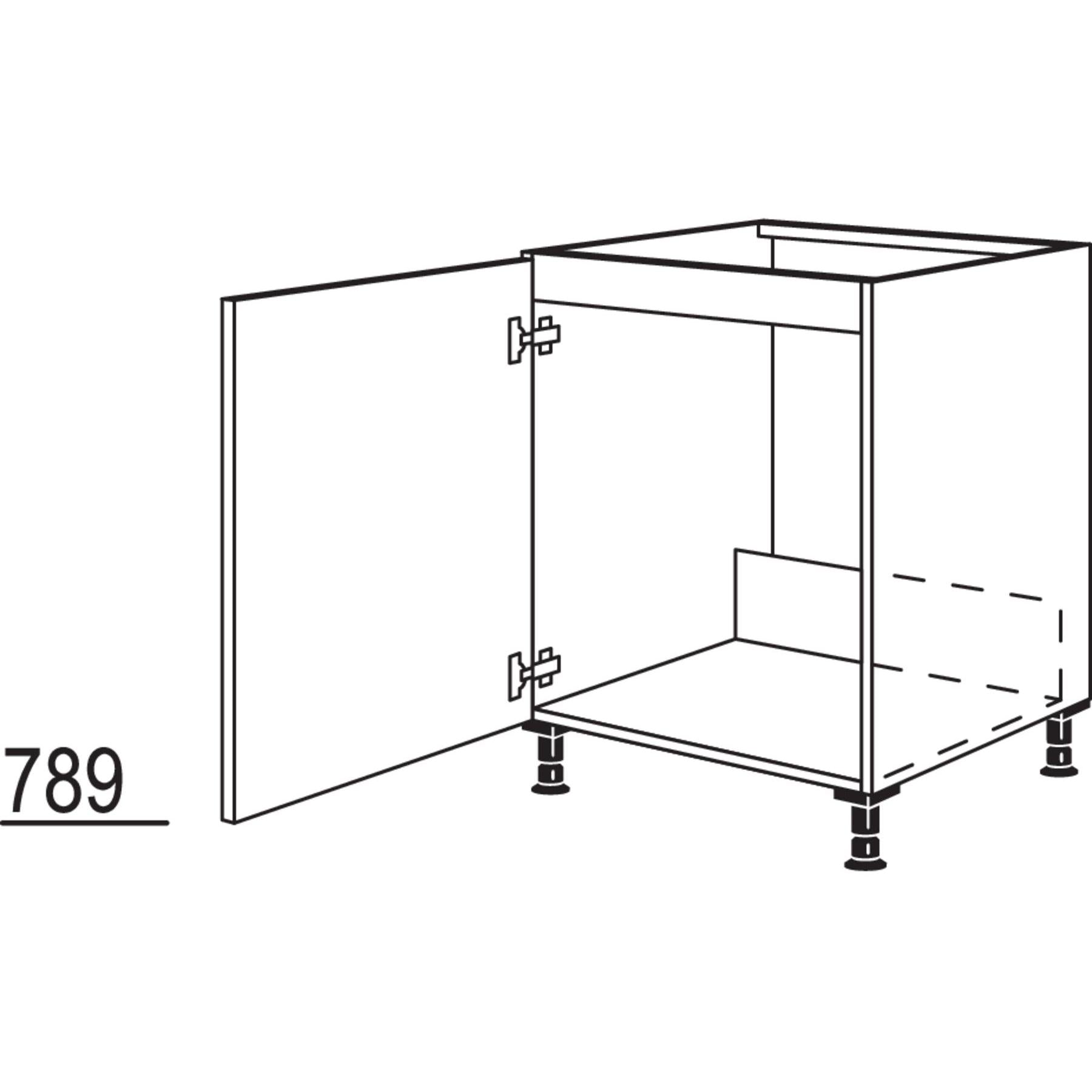 Nobilia XL-Spuelenschrank SPUD40-X 37204