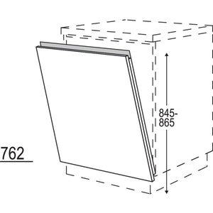 Nobilia XL-Türfront für vollintegrierten Geschirrspüler NGGSB60-X 54878