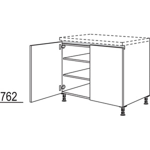 Nobilia XL-Unterschrank NU120-X 58074