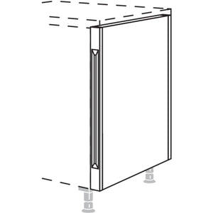 Nobilia XL-Unterschrank-Pilaster für Raumplanung UPIR117-X 6433