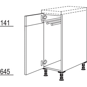 Nobilia XL-Unterschrank UHT20-X 34002